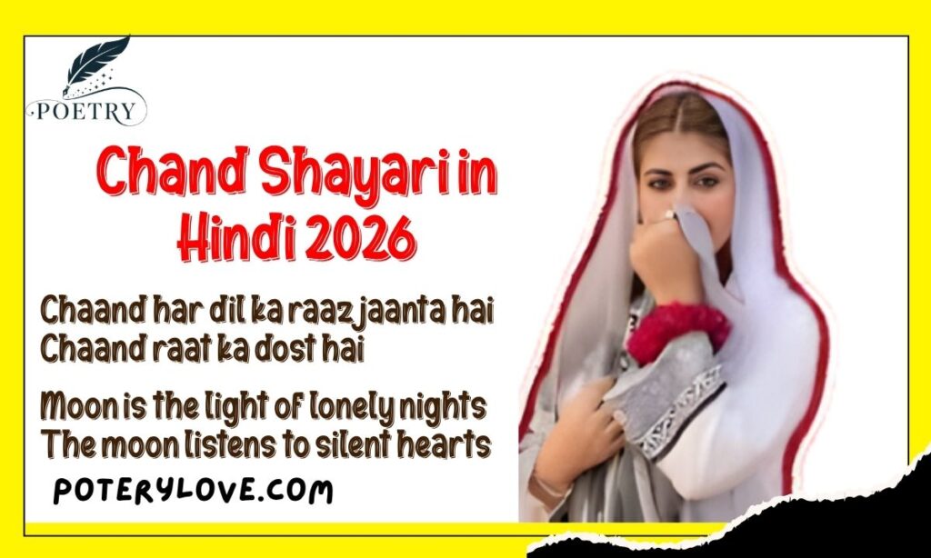 Chand Shayari in Hindi 2026