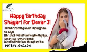 Happy Birthday Shayari for Devar Ji