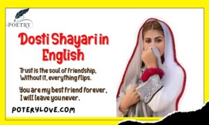 Dosti Shayari in English