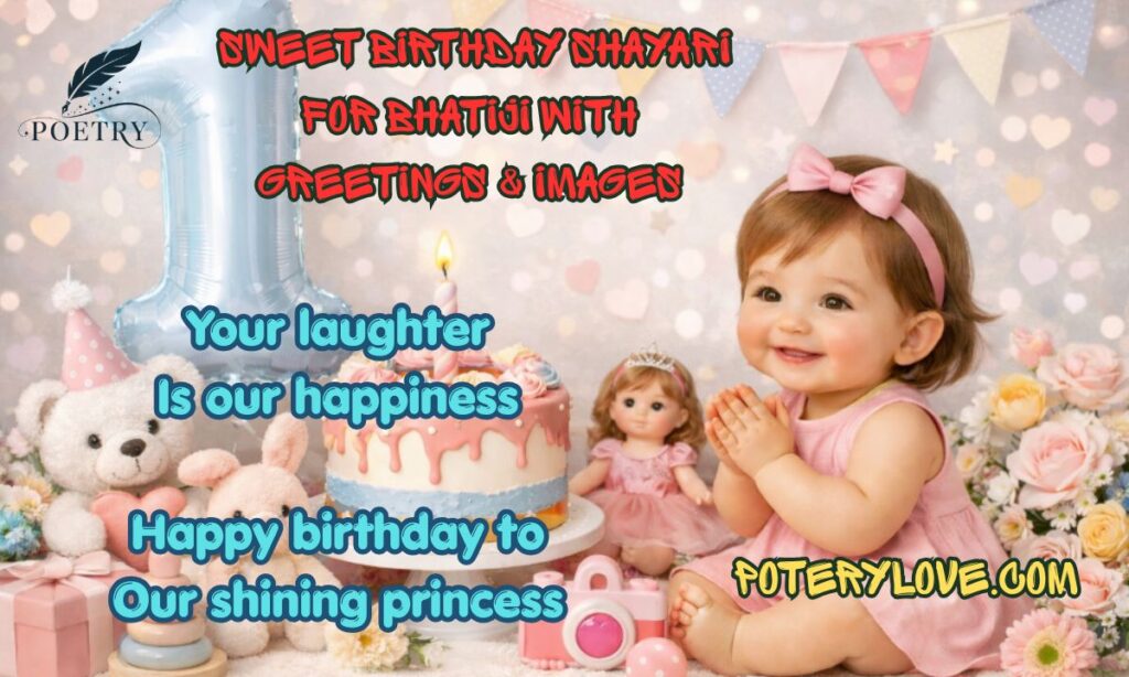 100+ Sweet Birthday Shayari For Bhatiji with Greetings & Images