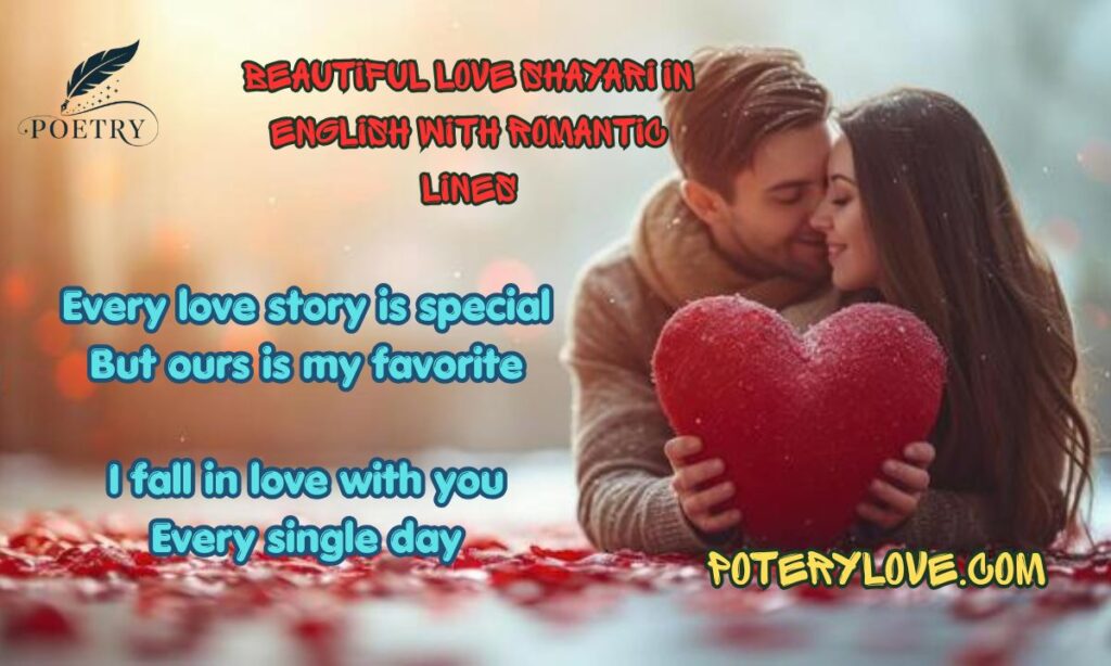 120+ Beautiful Love Shayari in English With Romantic Lines