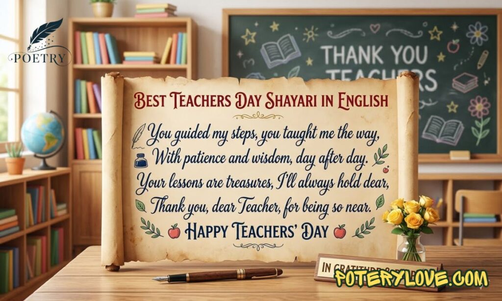 220+ Best Teachers Day Shayari in English