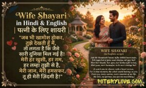 220+ Wife Shayari in Hindi & English | पत्नी के लिए शायरी