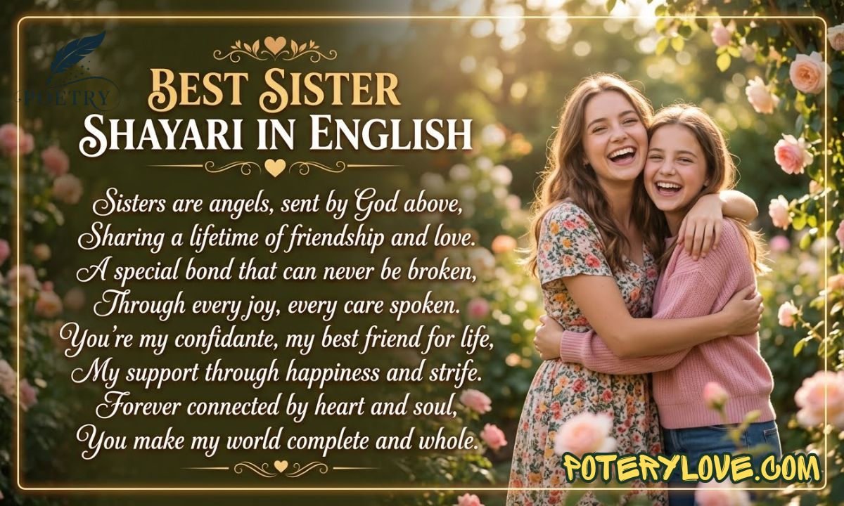 270+ Best Sister Shayari in English