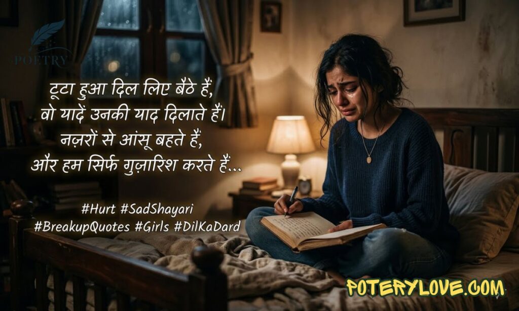 Breakup Sad Shayari for Girls