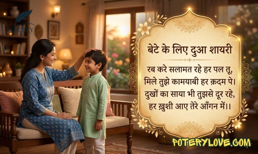 Dua Shayari for Son