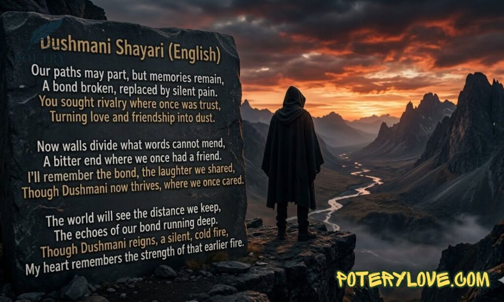 Dushmani Shayari English