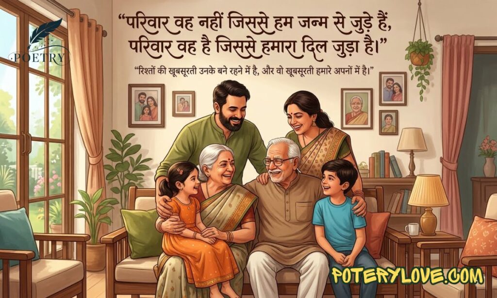 Heart Touching Family Quotes in Hindi
