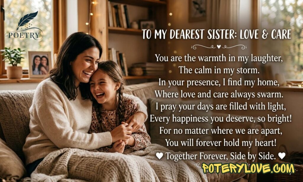 Love and Care Sister Shayari in English
