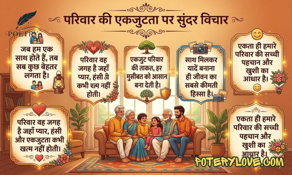 Quotes about Family Togetherness in Hindi