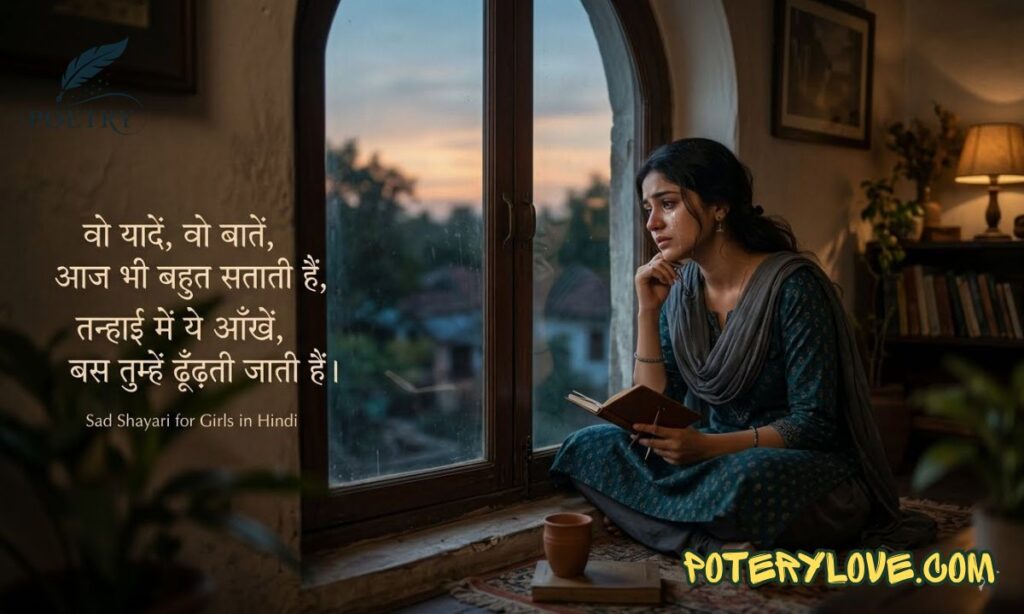 Sad Shayari for Girls in Hindi