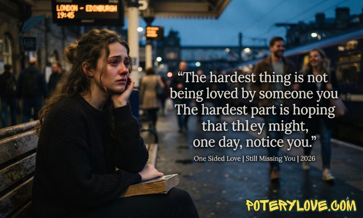 150+ One Side Love Quotes in English 2026 Heart Touching and Emotional