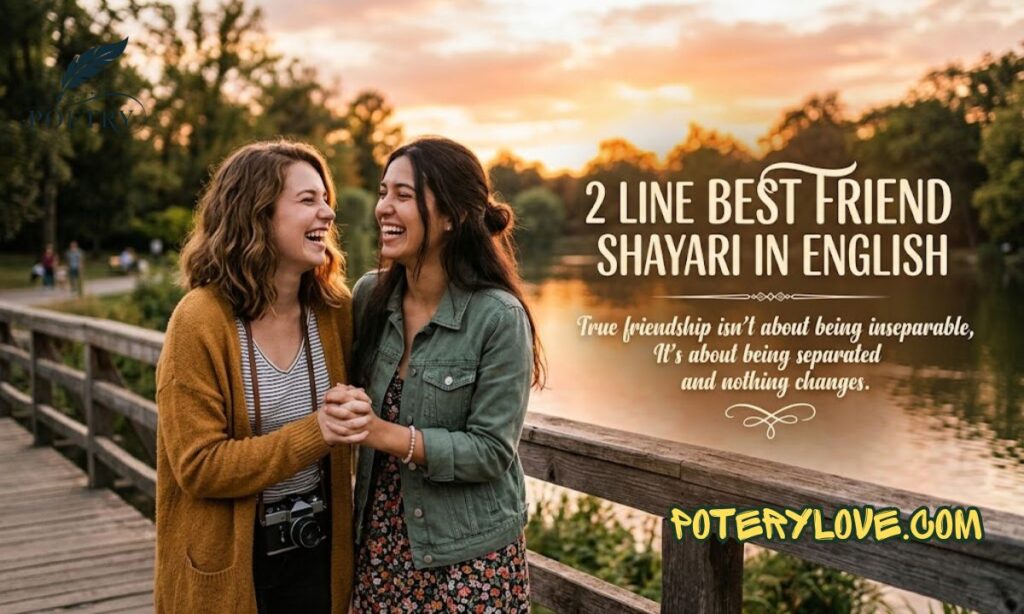 2 Line Best Friend Shayari In English