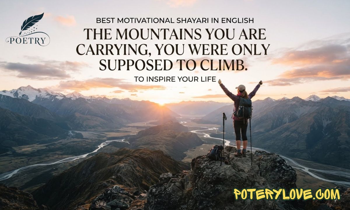 210+ Best Motivational Shayari in English to Inspire Your Life