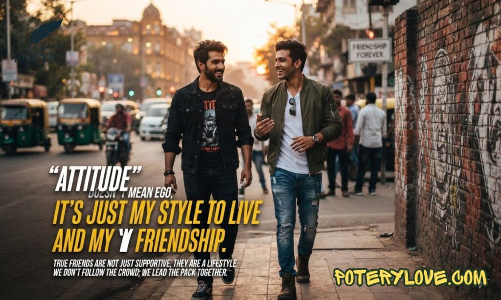 Attitude Dosti Shayari In English