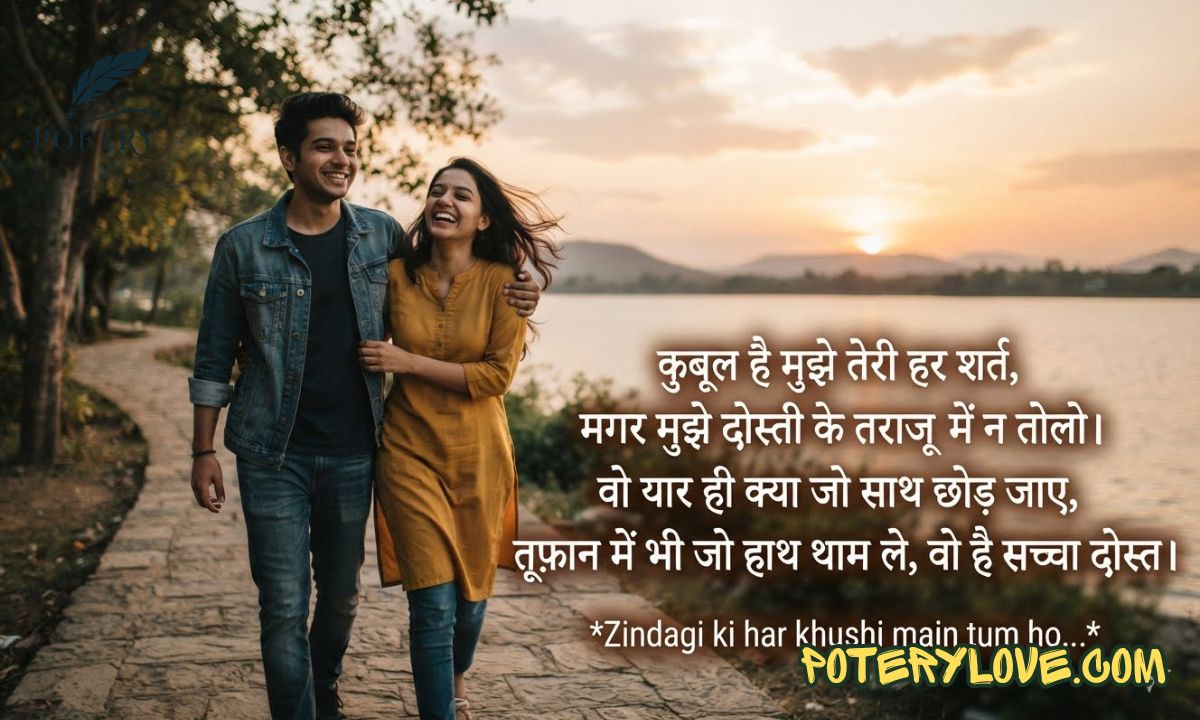 Best Dosti Shayari English | 270+ Heart Touching Friendship Messages