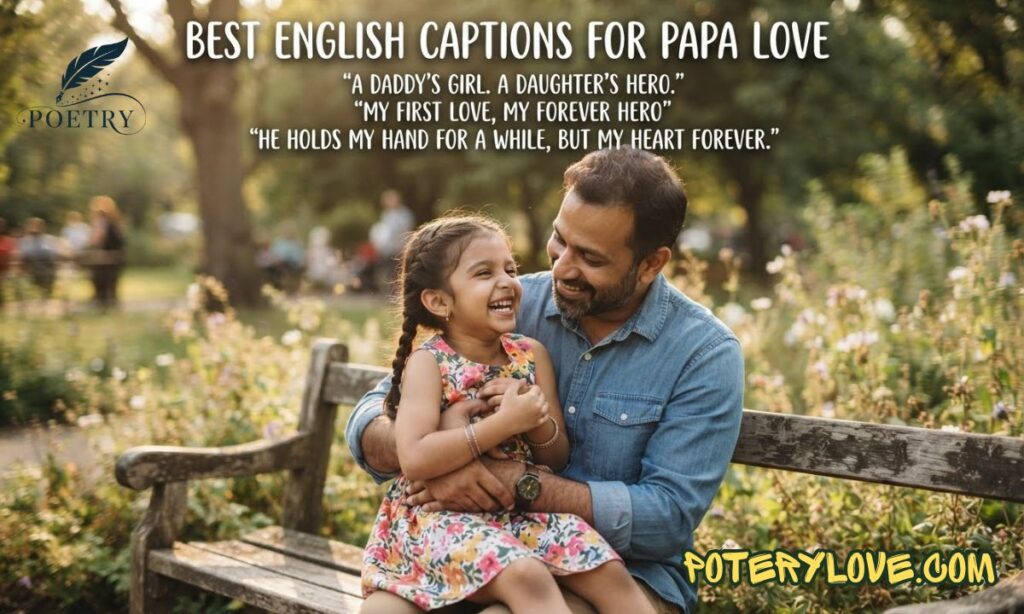 Best English Captions for Papa Love