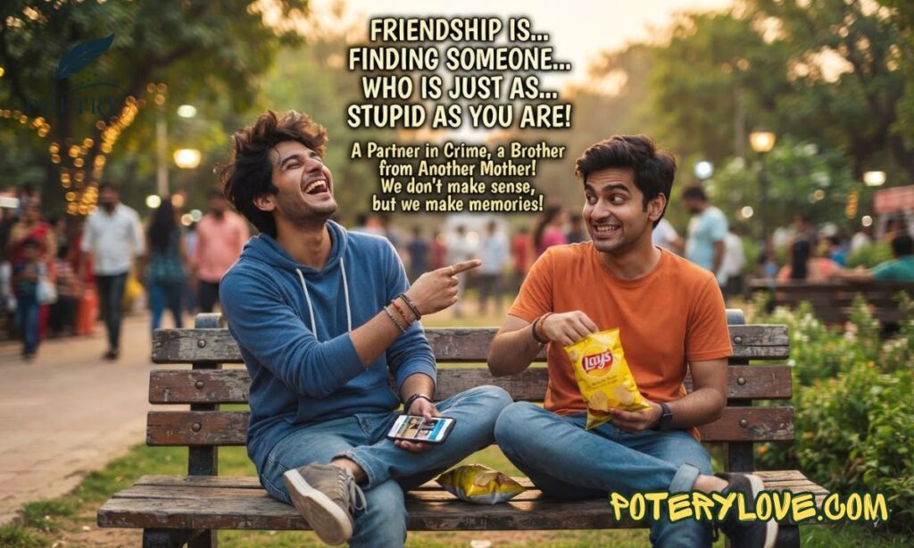 Funny Dosti Shayari in English
