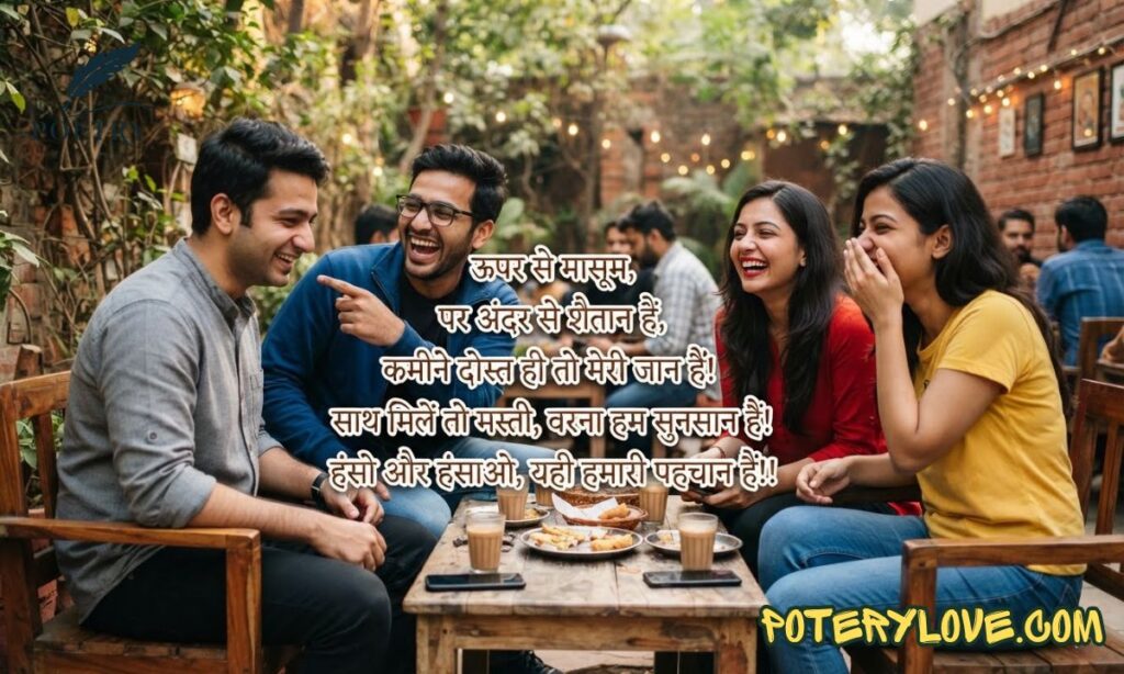 Funny Shayari for Friends in Hindi