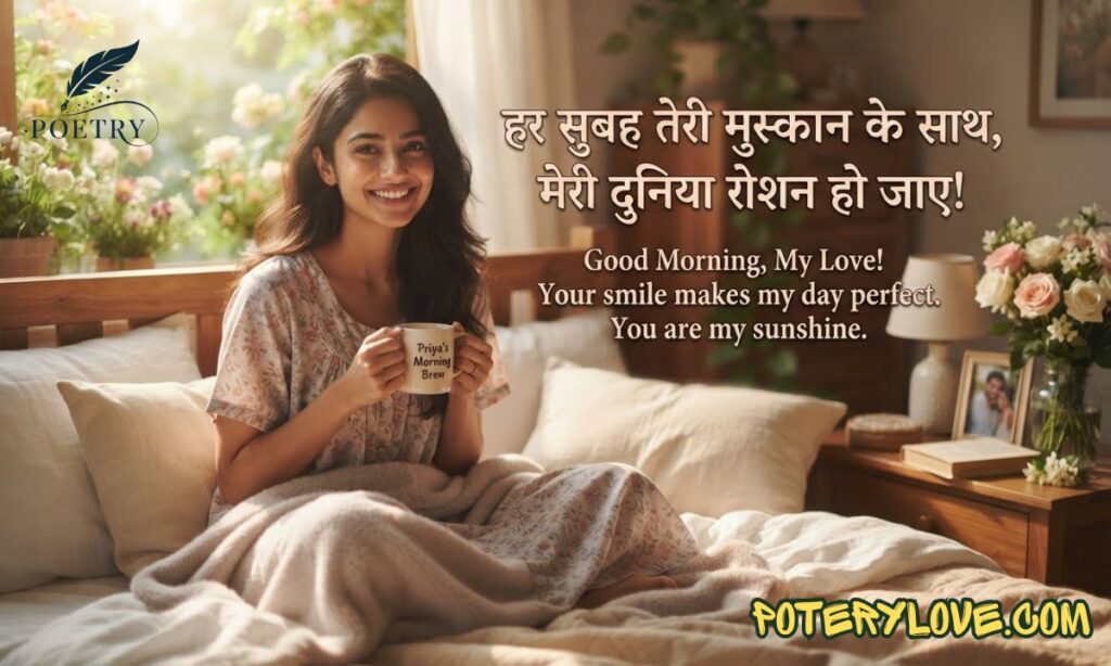 Good Morning Shayari for GF