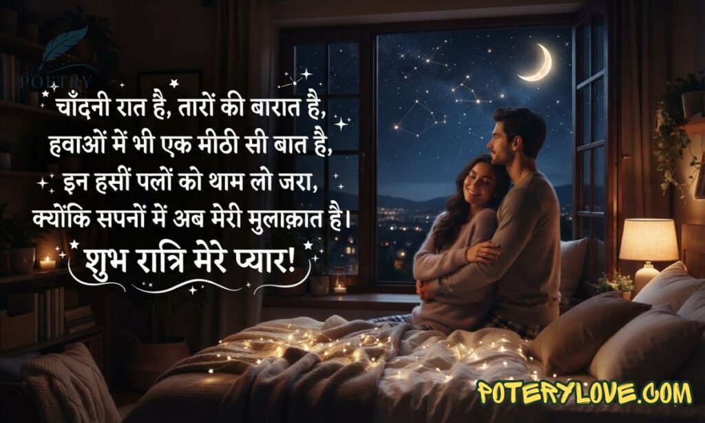 Good Night Shayari Love