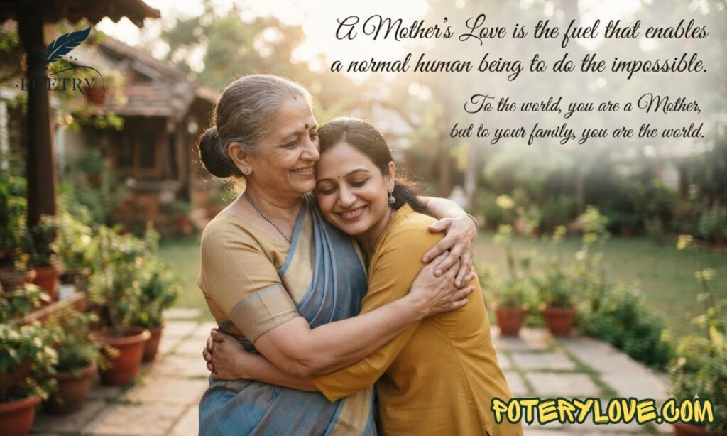 Maa ke liye best line in English