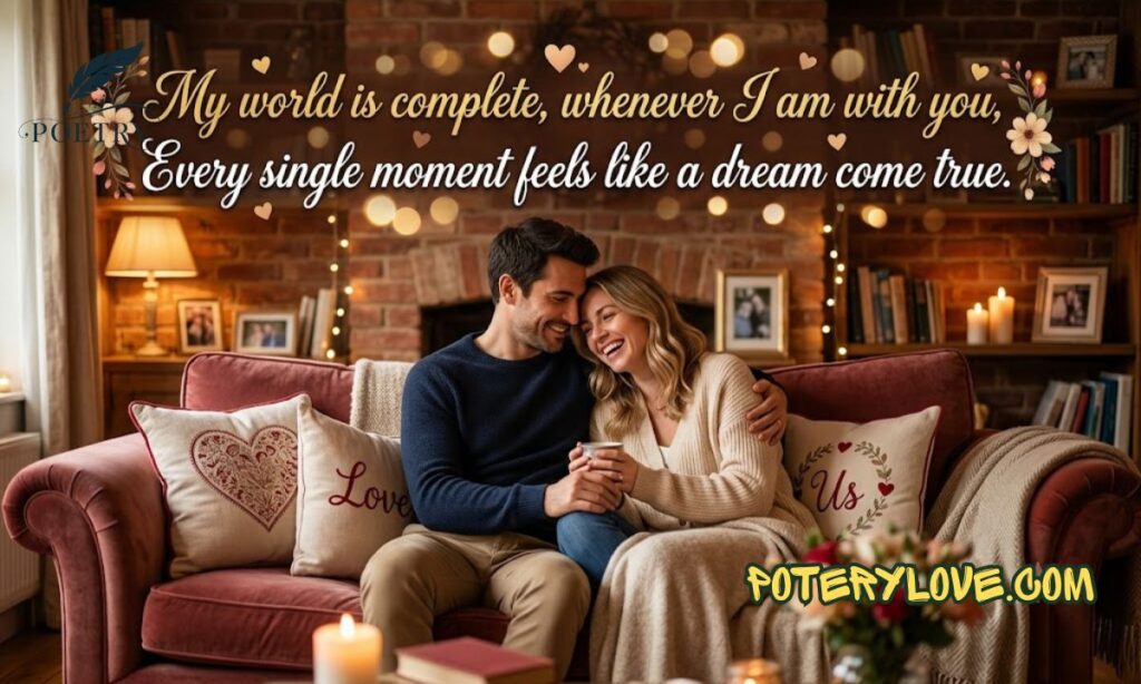 Romantic 2 Line Shayari for Husband in English