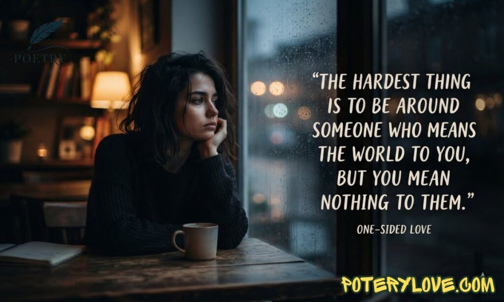 Sad One Sided Love Quotes in English
