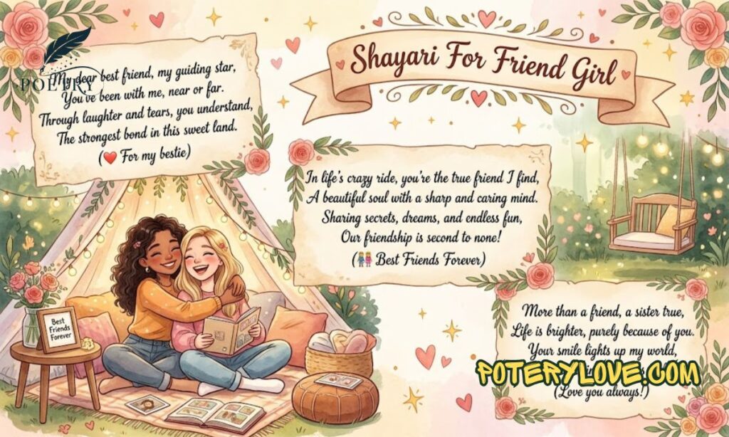 Shayari For Best Friend Girl In English