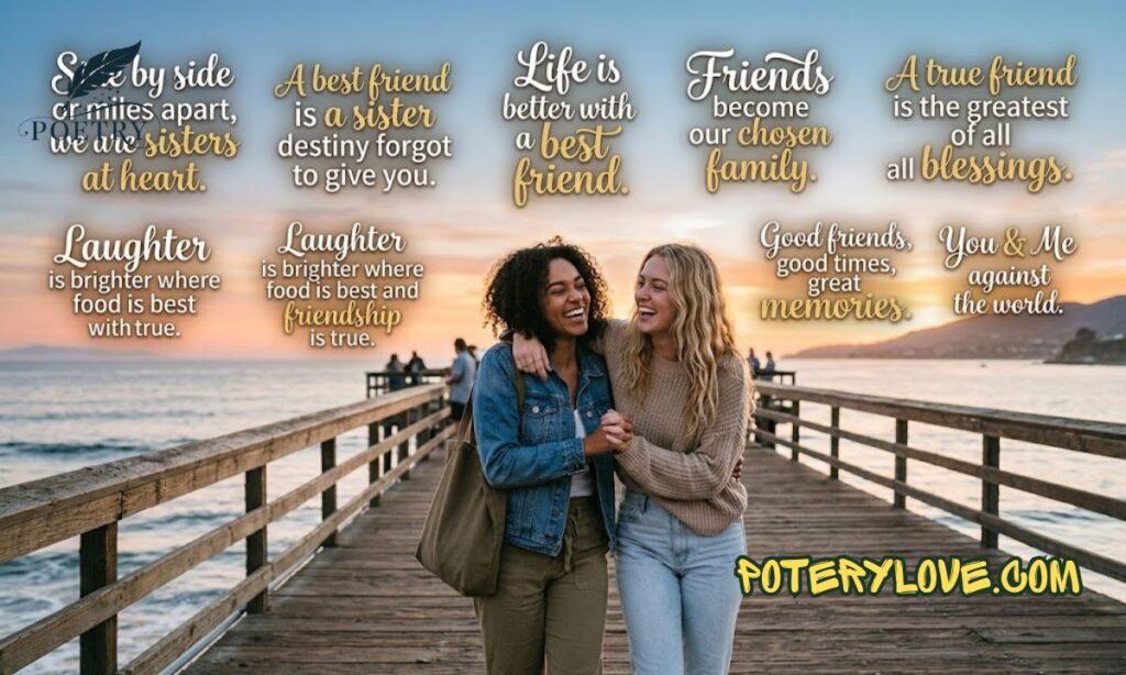 Short best friend quotes