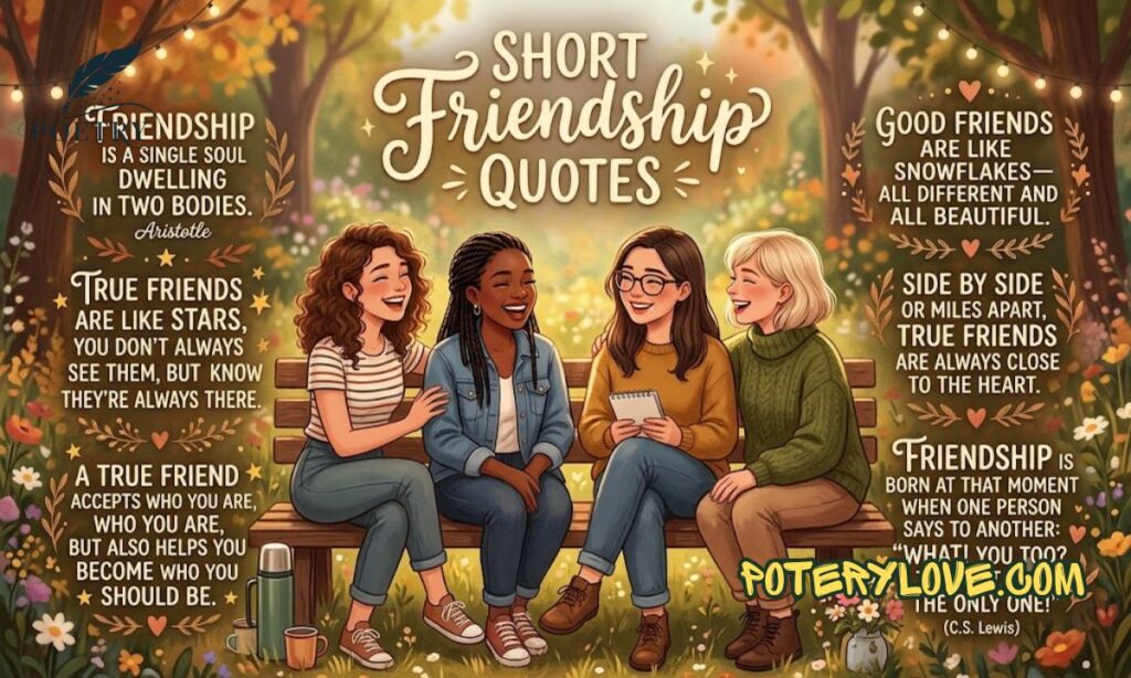Short friendship quotes