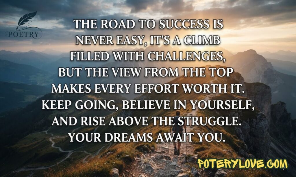 Success motivational shayari in english